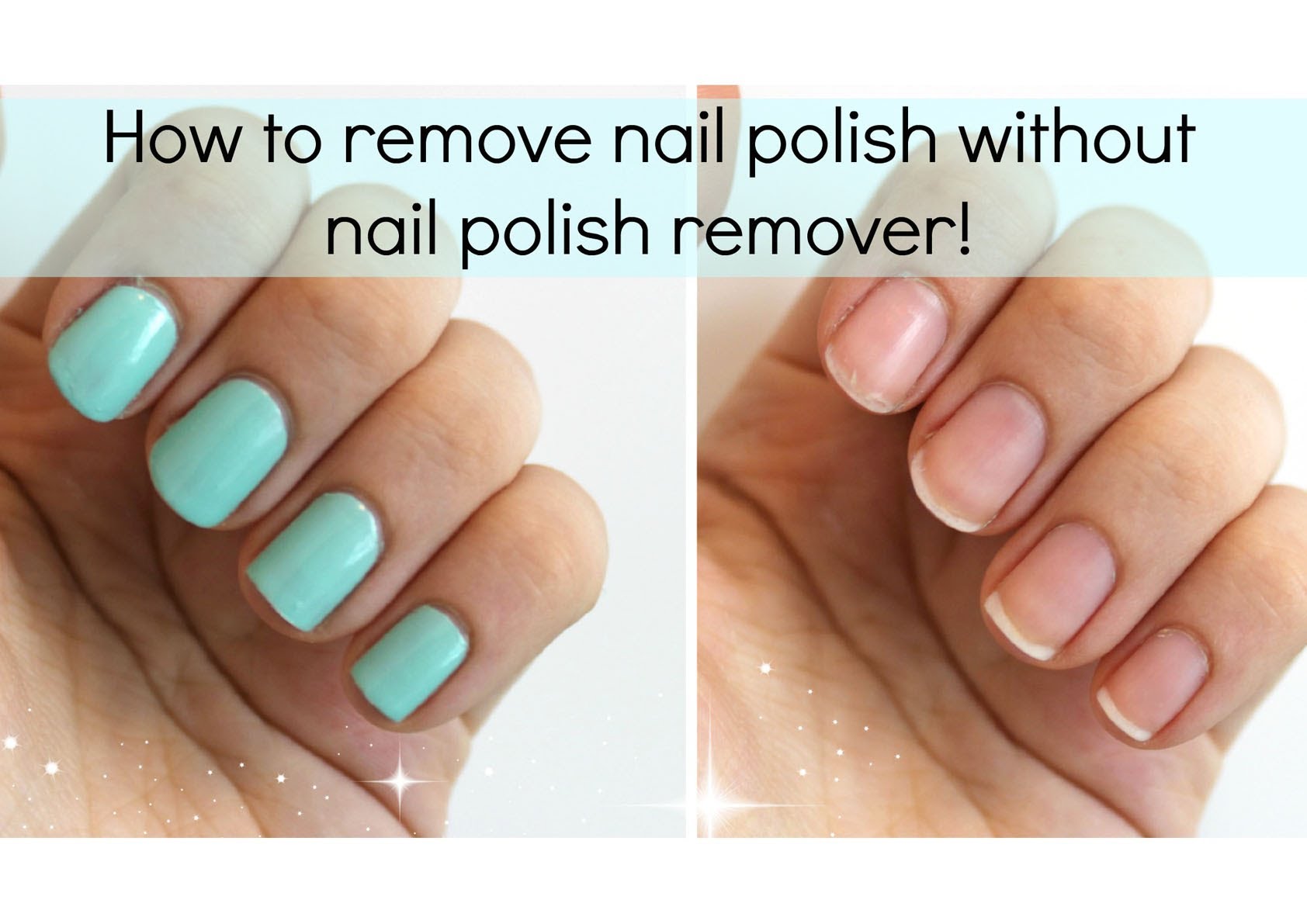 7 Ways To Remove Nail Polish When You Dont Have Remover
