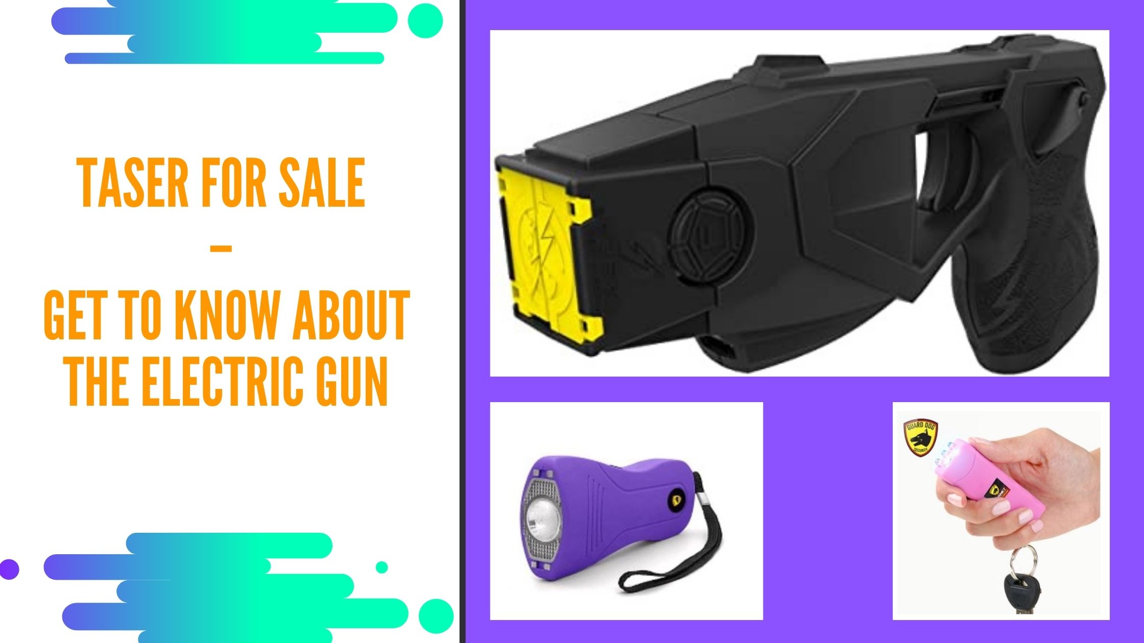 Taser for Sale Get to Know About the Electric Gun