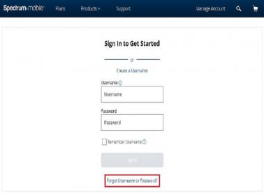 Change And Reset Spectrum Email Login Password