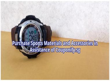 Purchase Sports Materials and Accessories in Assistance of Couponify
