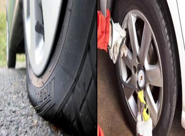 Consequences of driving with under and over inflated tyres