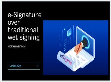 Why Electronic Signature Software is BEST over Wet Signing