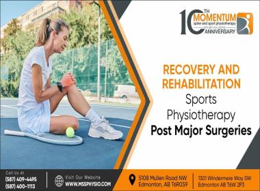 Recovery and Rehabilitation Sports Physiotherapy Post Major Surgeries
