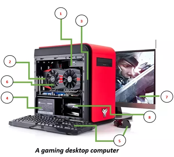 How do gaming PCs differ from regular PCs