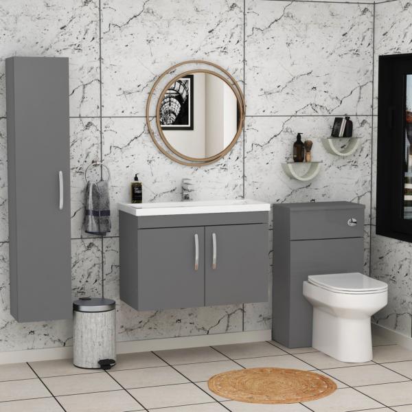 Some tricks to have double sink vanity unit in bathroom