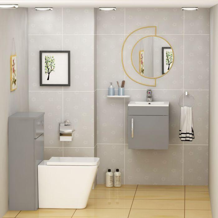 Choosing a compact wall hung vanity unit for a bathroom