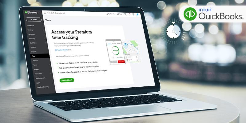 Tracking time automatedly via QuickBooks
