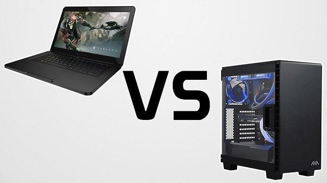 What are some major problems with owning a gaming laptop compared to a PC desktop