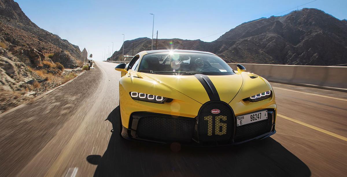 Bugatti Chiron Pur Sport Makes its entry to UAE