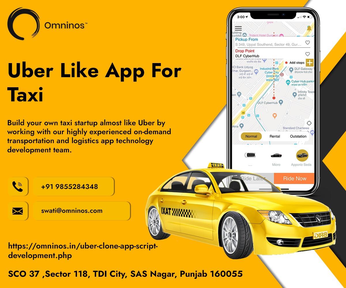 Best Uber Clone APP Development Company in Chandigarh Omninos