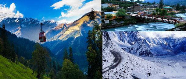 5 places to visit in the area of Manali
