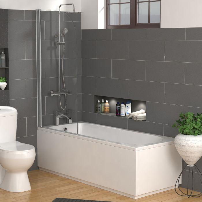 Shower bath a modern bathing luxury in your washroom