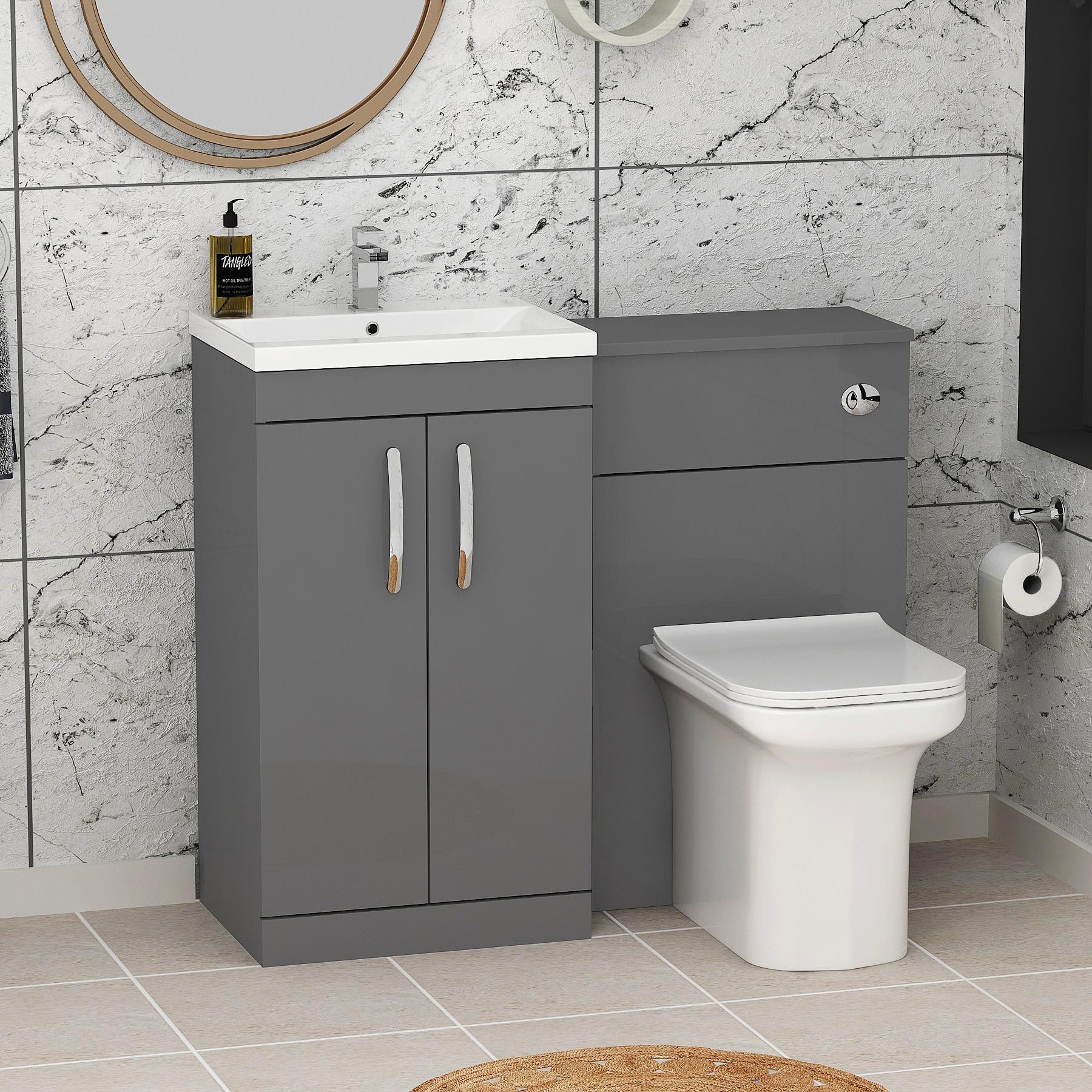 Grey bathroom cabinets the best solution for your bathroom