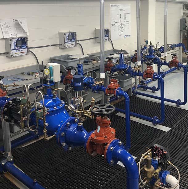 The importance of valves in a water distribution system