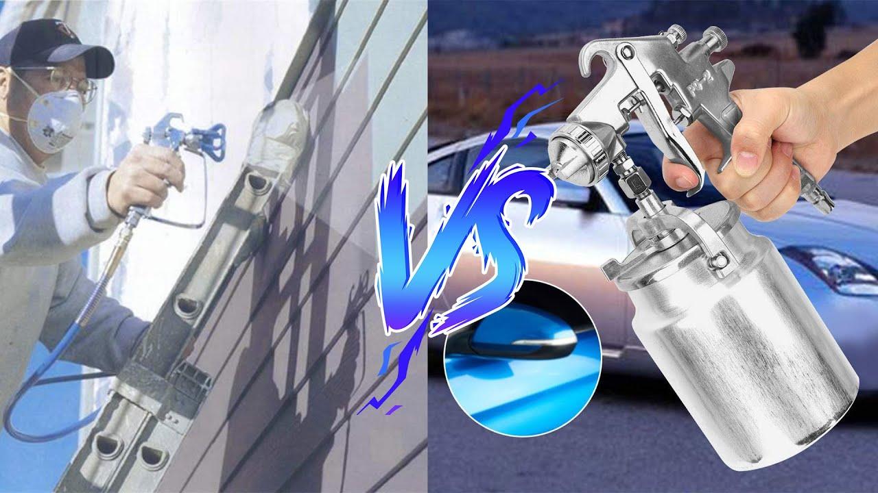 Air Assisted Coating Gun vs Airless Coating Gun