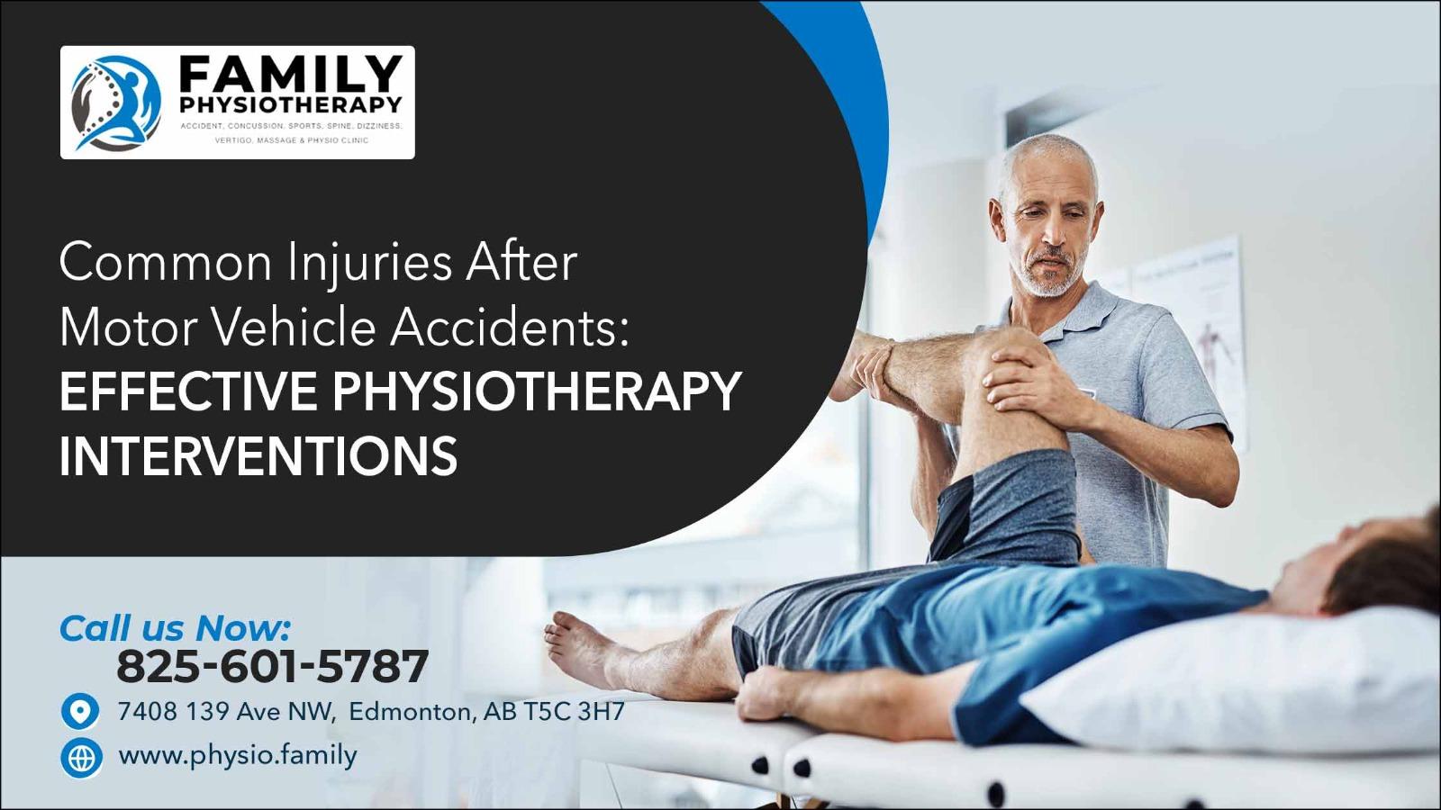 Common Injuries After Motor Vehicle Accidents Effective Physiotherapy Interventions