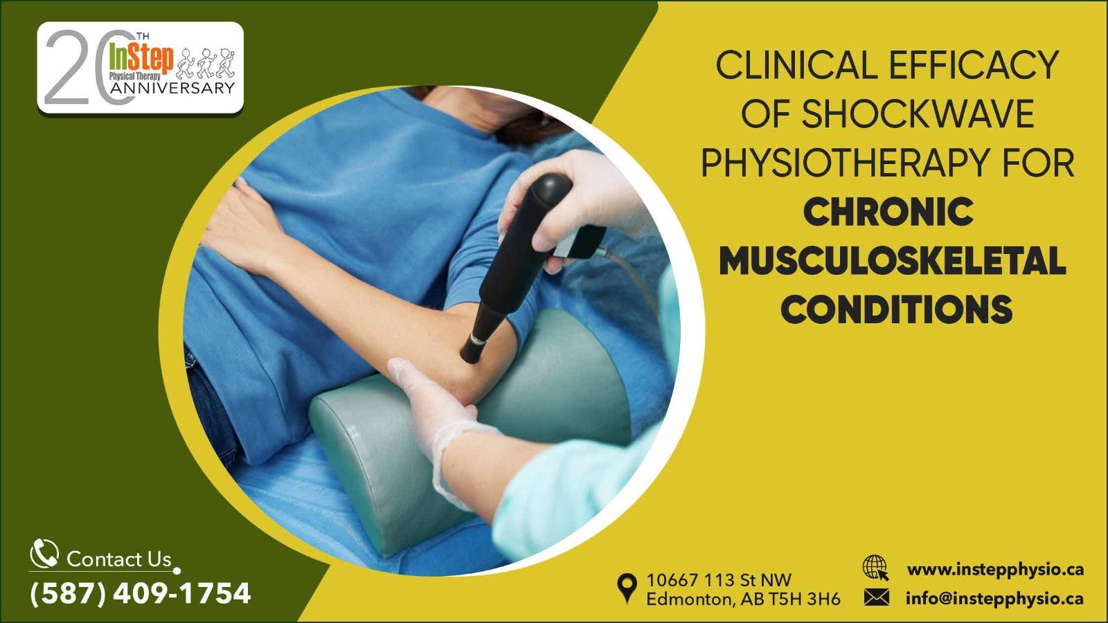 Clinical Efficacy of Shockwave Physiotherapy for Chronic Musculoskeletal Conditions