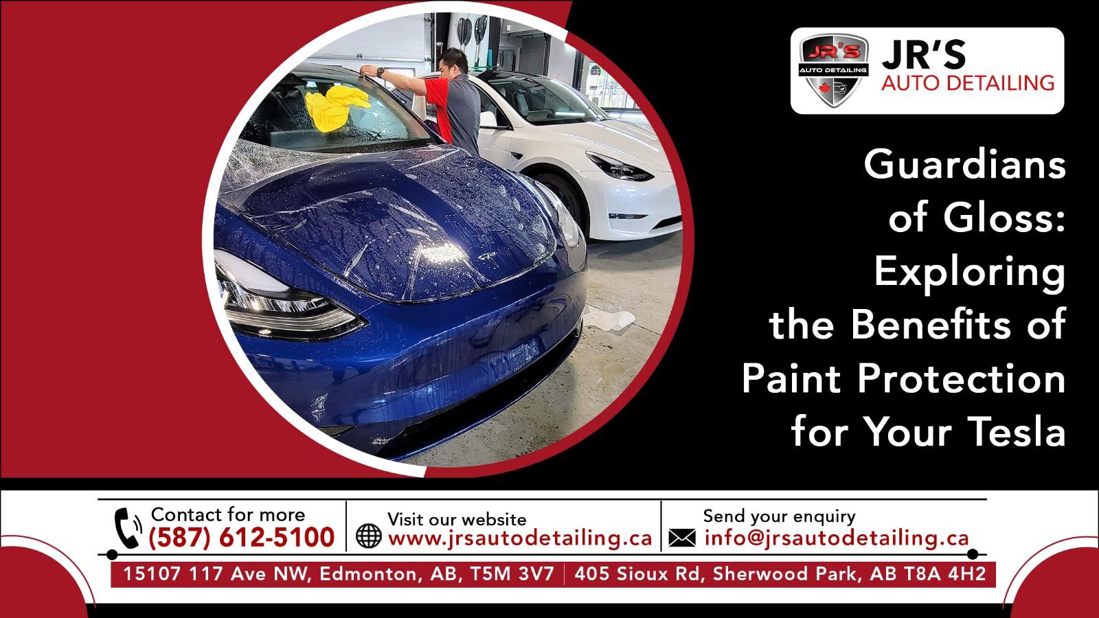 Guardians of Gloss Exploring the Benefits of Paint Protection for Your Tesla