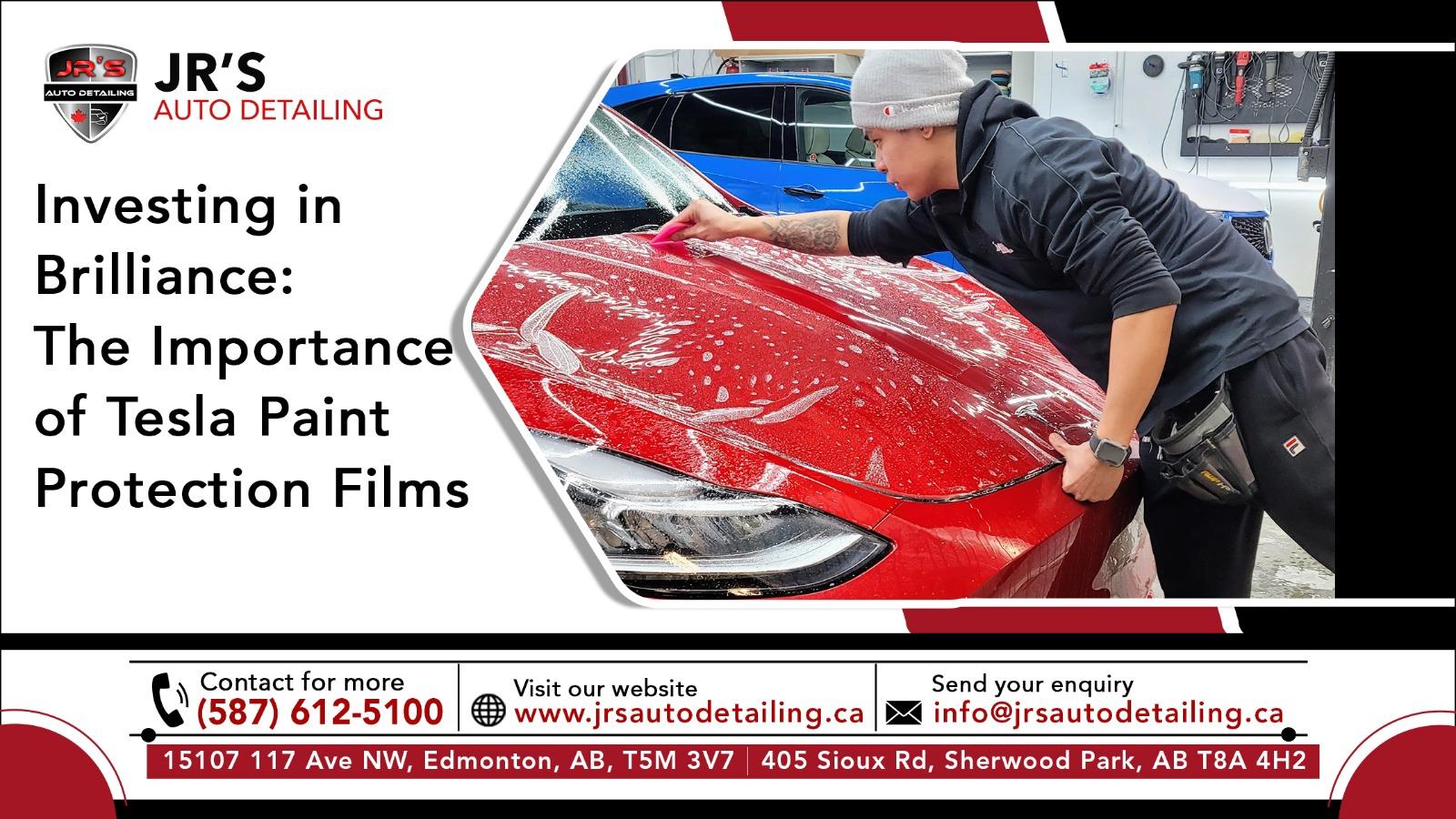 Investing in Brilliance The Importance of Tesla Paint Protection Films