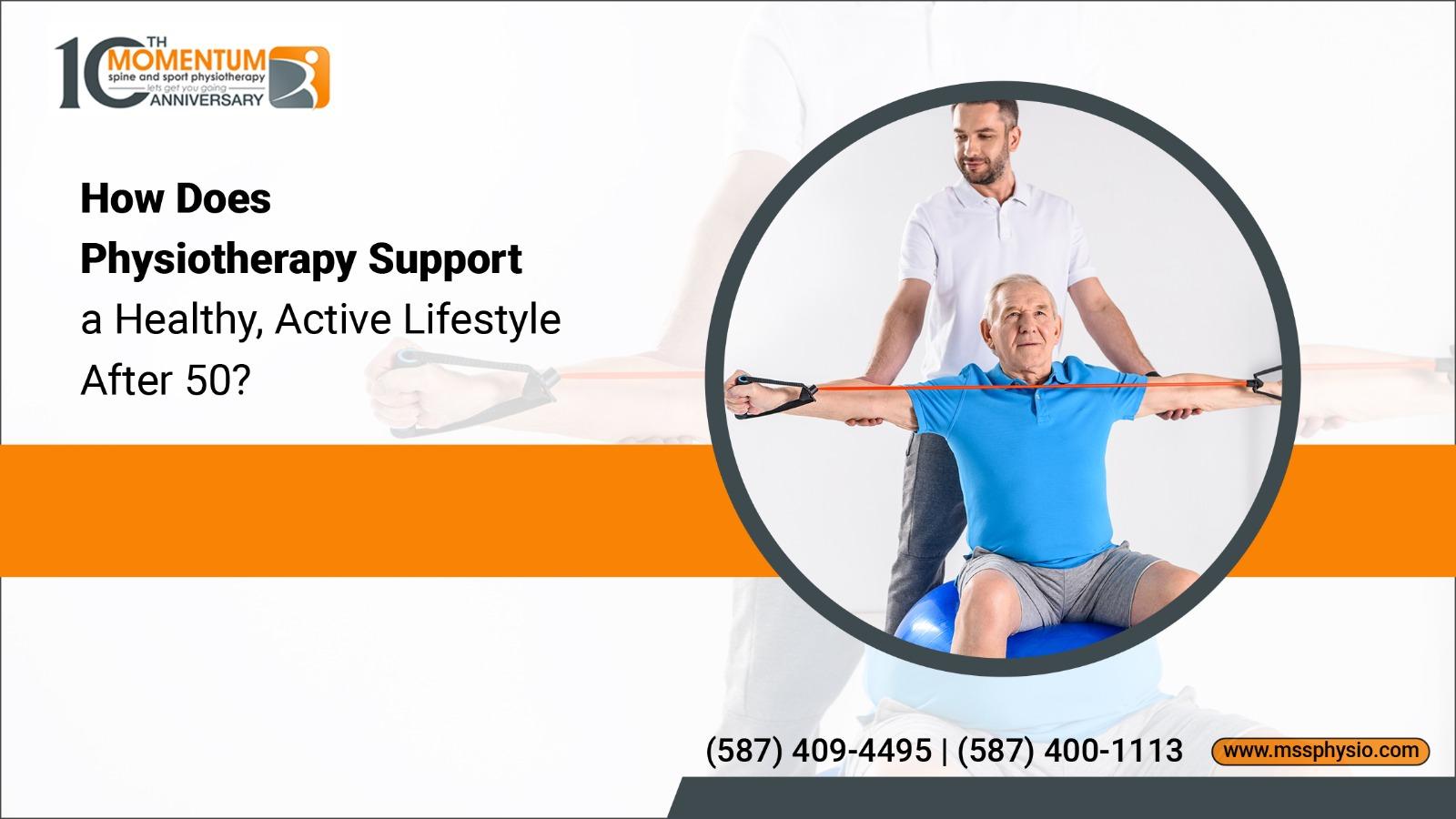 How Does Physiotherapy Support a Healthy Active Lifestyle After 50