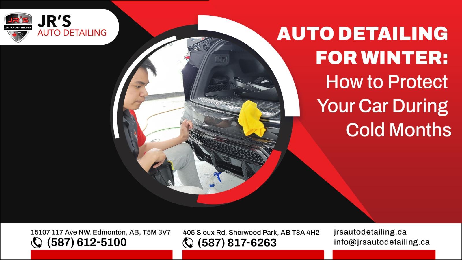 Auto Detailing for Winter How to Protect Your Car During Cold Months